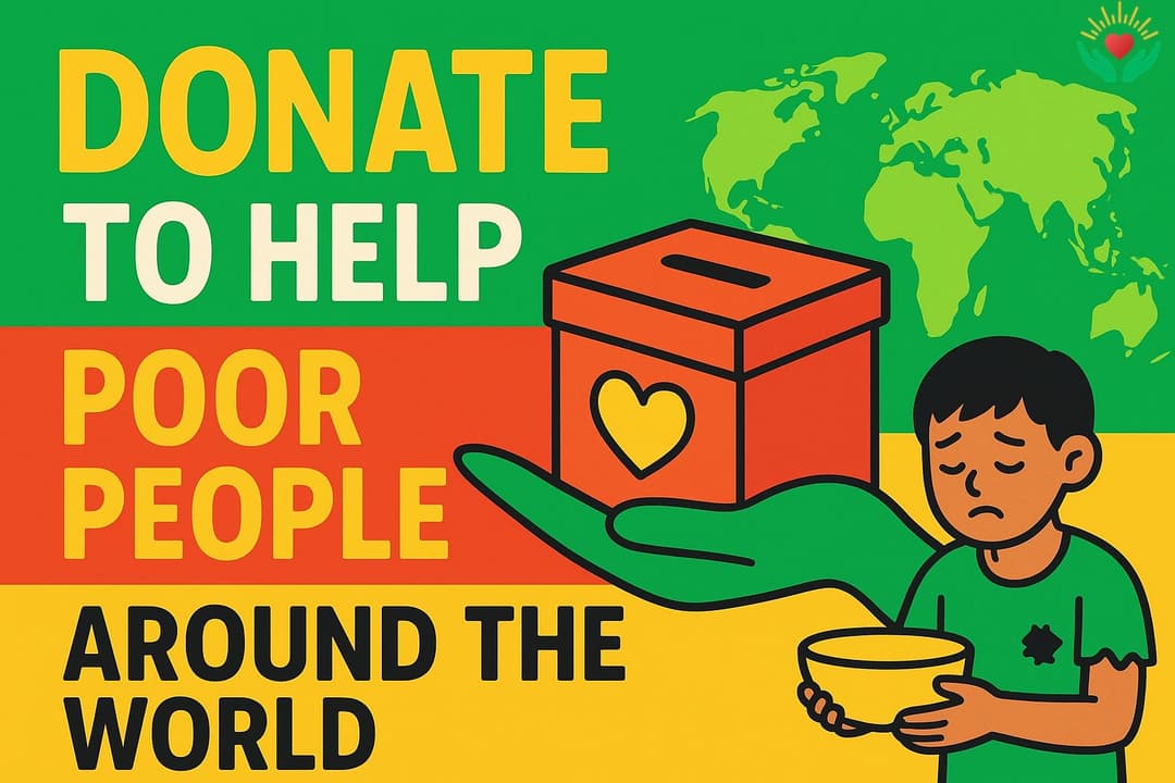Donate to Help Poor People Around the World