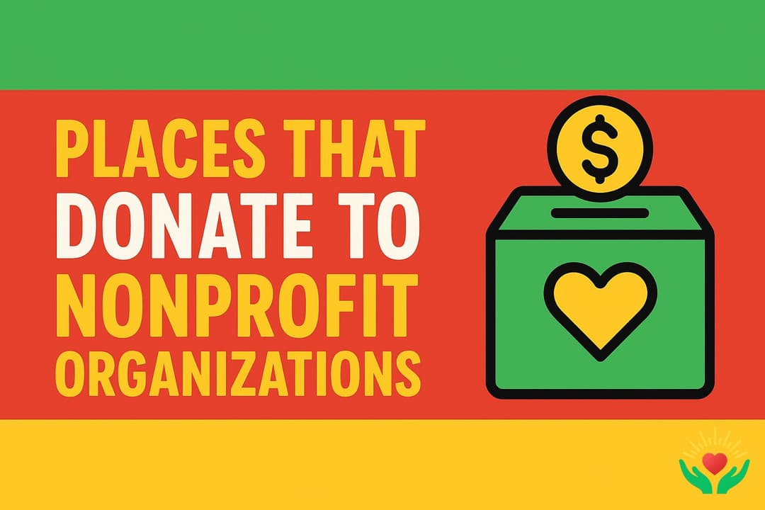 Places That Donate to Nonprofit Organizations