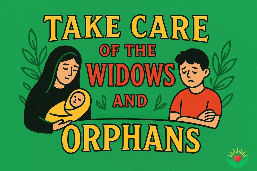 Take Care of the Widows and Orphans Scripture