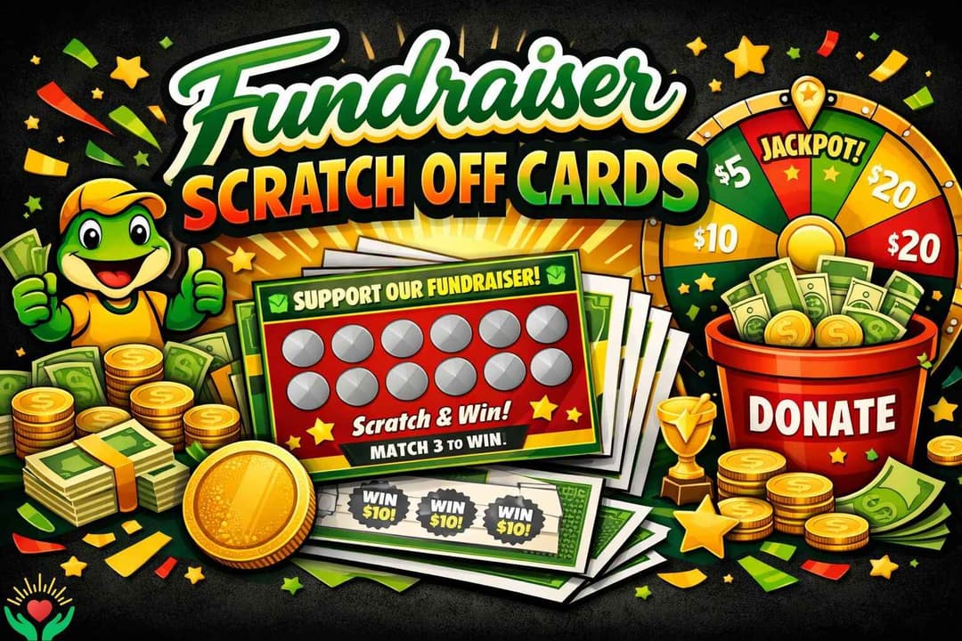 Fundraiser Scratch Off Cards