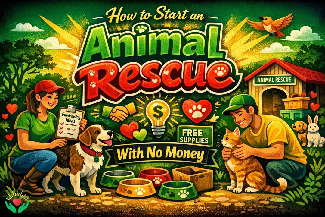 How to Start an Animal Rescue With No Money