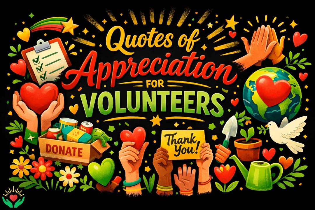 Quotes of Appreciation for Volunteers