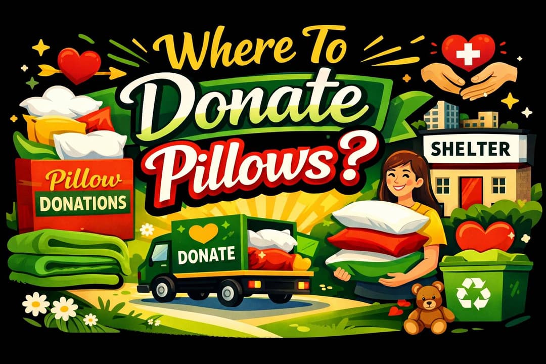 Where To Donate Pillows